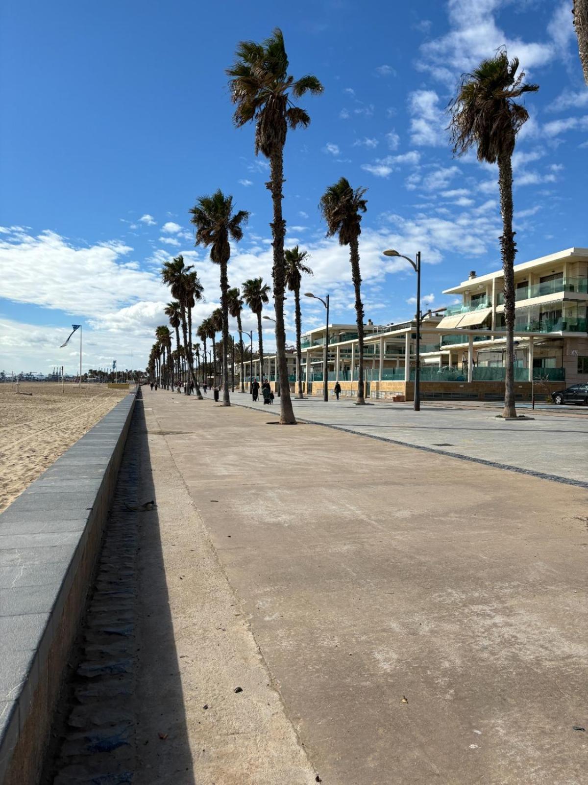Apartamento Primera Linea De Playa Patacona Valencia Eksteriør bilde
