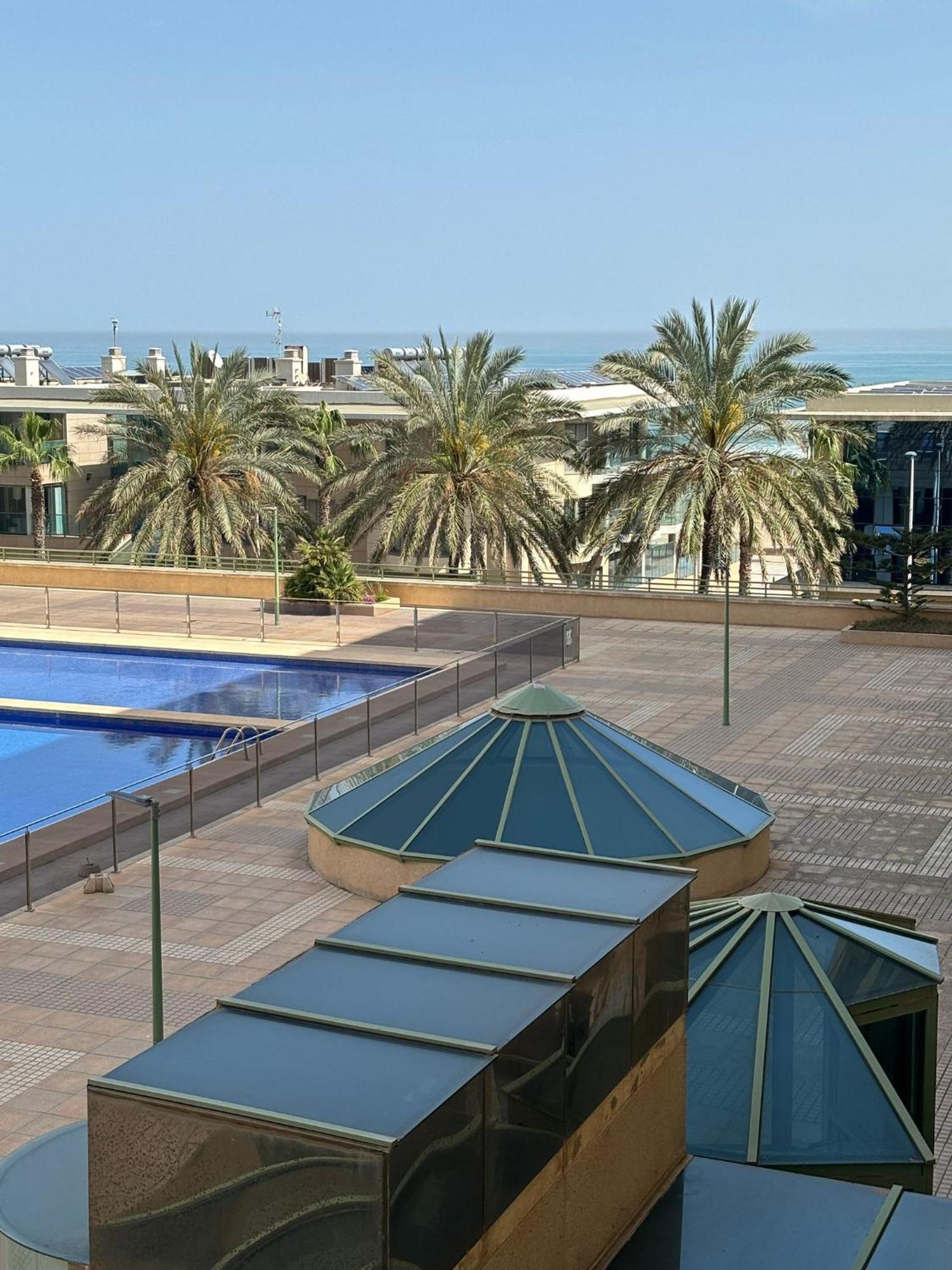 Apartamento Primera Linea De Playa Patacona Valencia Eksteriør bilde